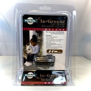 PetSafe In-Ground Cat Fence Extra Receiver Collar Deluxe PIG00-11006 - NEW